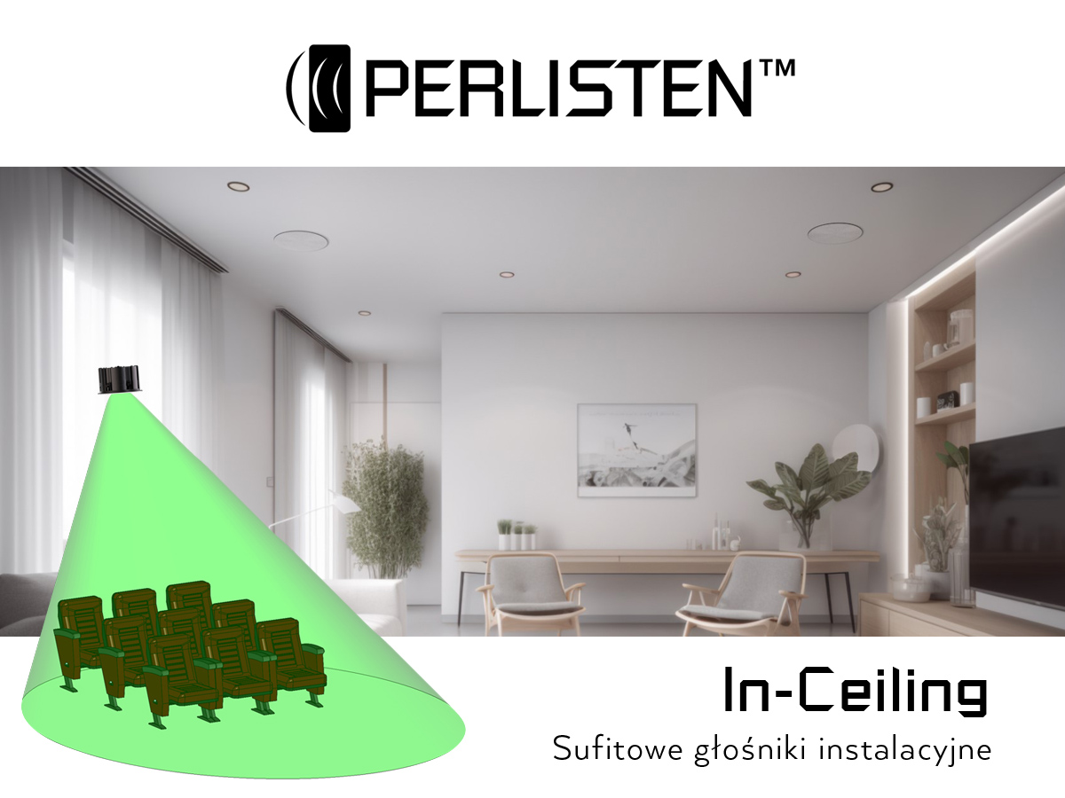 Perlisten In-Ceiling Głośniki instalacyjne sufitowe