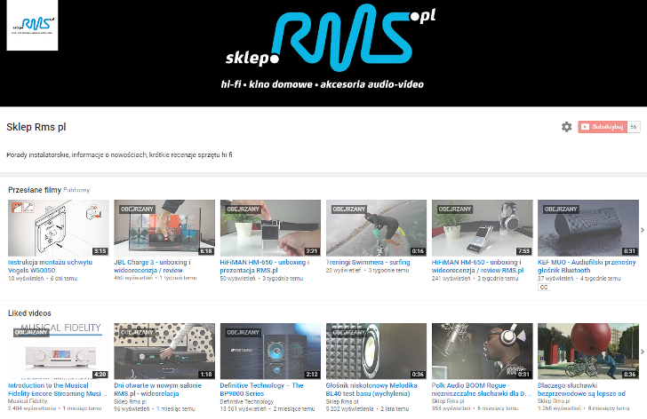 YouTube RMS.pl