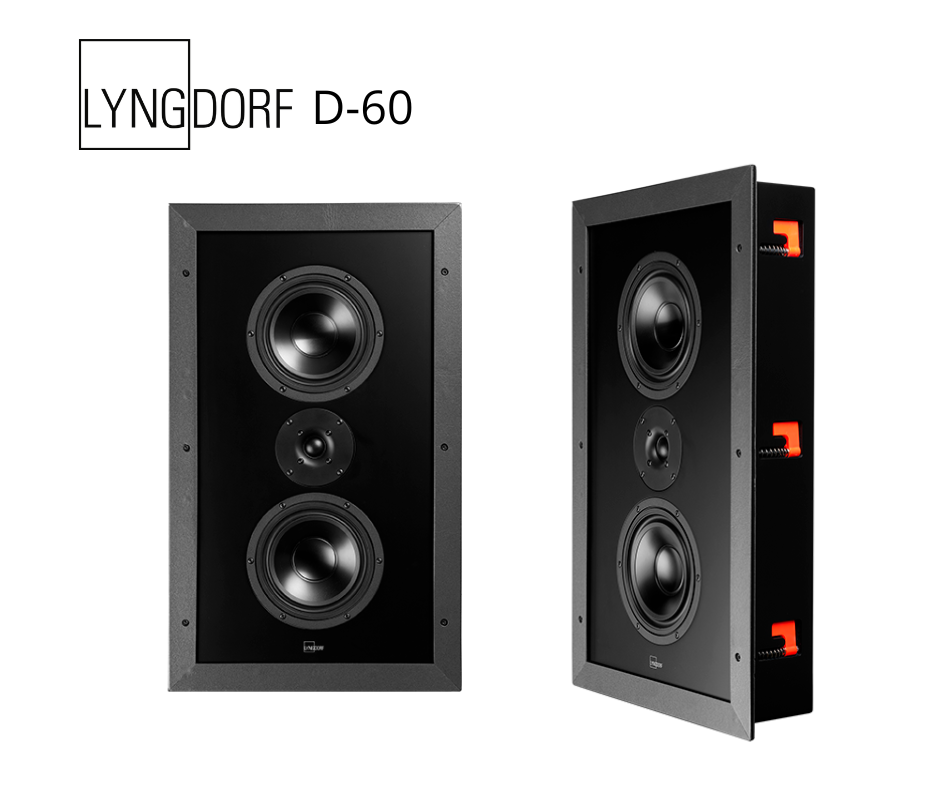 2-drożny głośnik ścienny Lyngdorf D-60