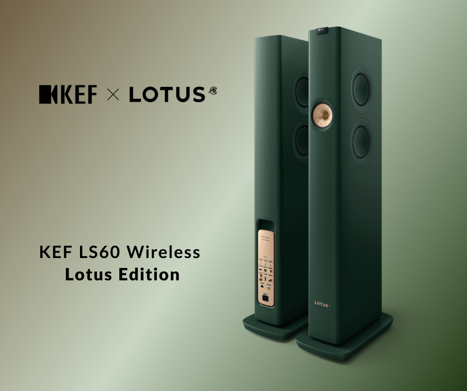 kolumny KEF LS60 Wireless Lotus Edition